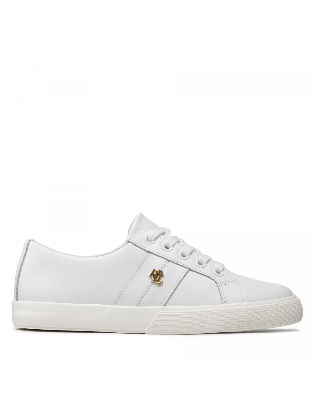 Sneakersy Lauren Ralph Lauren Janson II 802830937006 Bílá